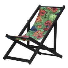 Espreguiçadeira Preguiçosa Dobrável Black SB-Arara