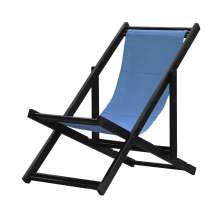 Espreguiçadeira Preguiçosa Dobrável Black SB-Azul
