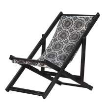 Espreguiçadeira Preguiçosa Dobrável Black SB-Mandala