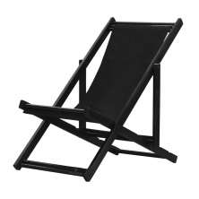 Espreguiçadeira Preguiçosa Dobrável Black SB-Preto