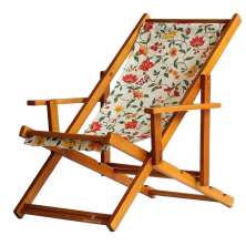 Espreguiçadeira Preguiçosa Dobrável Mel CB-Floral