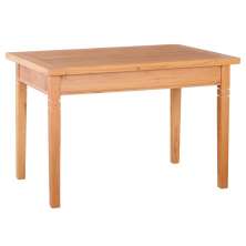 Mesa de Jantar 120x80cm em Madeira Maciça