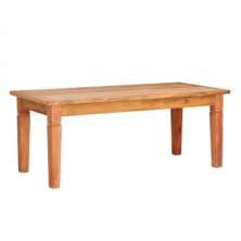 Mesa de Jantar 2,5 M Madeira de Demolição - Natural