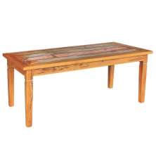 Mesa de Jantar 2,5 M Madeira de Demolição Pátina