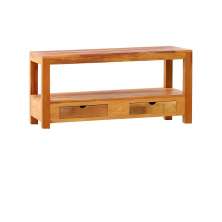 Rack Ilha 2 Gavetas Natural Premium