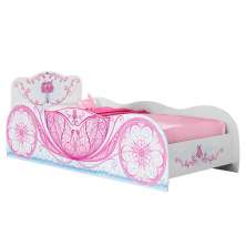 Cama Quarto Carruagem Infantil Branco