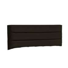 Cabeceira Cama Box Solteiro 90cm Turim Suede Marrom - Havai