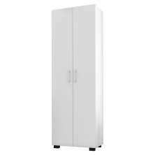 Estante Livreiro Multiuso 2 Portas Office Branco - Móveis Leão