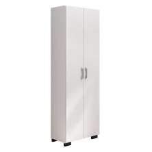 Livreiro 5 Prateleiras c/ Portas Grandes Office Branco