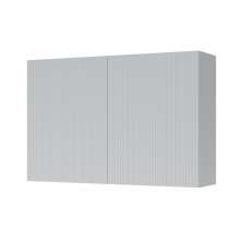Armário Aéreo 2 Portas 120cm 100% MDF Rainha Branco