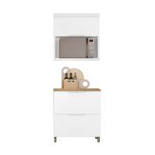 Cozinha 2 Peças 100% MDF Marquesa Branco