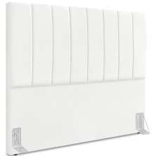 Cabeceira Queen 160cm Allia Suede Branco RM