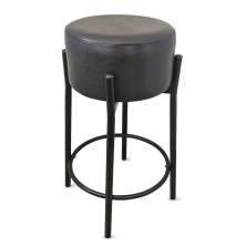 Banqueta para Cozinha Bar Balcão Bistrô Bancada Dre Média Preta