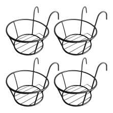 Kit 4 Suporte P/ Pendurar Vaso E Planta E Flores Suspenso