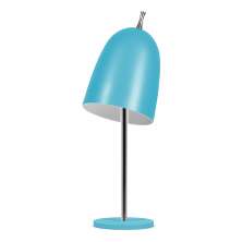 Abajur de Mesa 7735 Azul Direcionável 1 Lâmpada Bivolt