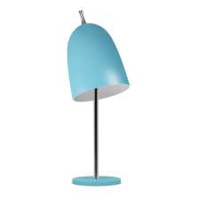 Abajur de Mesa 7745 Azul Direcionável 1 Lâmpada Bivolt