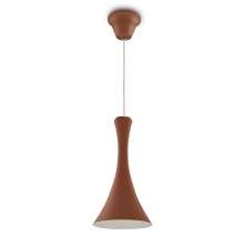 Lustre Pendente 258 1 Lâmpada Soquete E27 Cobre