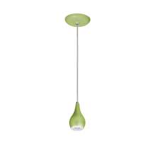 Lustre Pendente 5521 1 Lâmpada Soquete E27 Verde