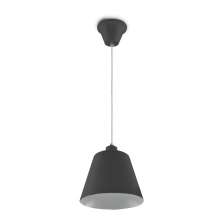 Lustre Pendente 868 1 Lâmpada Soquete E27 Preta