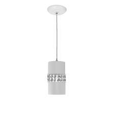 Lustre Pendente 9861 1 Lâmpada Soquete E27 Branca
