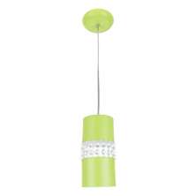Lustre Pendente 9861 1 Lâmpada Soquete E27 Verde
