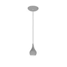Lustre Pendente Design 5511 1 Lâmpada Gu10 Prata