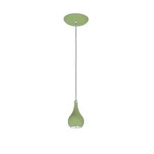Lustre Pendente Design 5511 1 Lâmpada Gu10 Verde