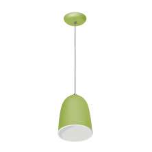 Lustre Pendente Design 7741 1 Lâmpada E27 Verde