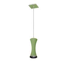 Lustre Pendente Design 7921 1 Lâmpada Gu10 Verde