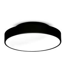 Lustre Pendente Redondo 7652 3 Lâmpadas E27 Preta