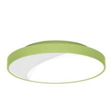 Lustre Pendente Redondo 7653 4 Lâmpadas E27 Verde
