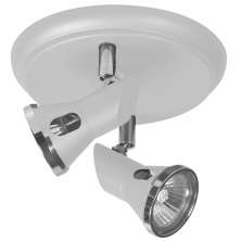 Spot De Sobrepor Para 2 Lâmpadas Gu10 Cor Spt 5602 Branca