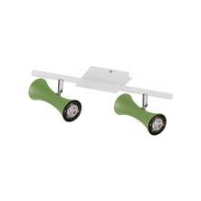 Spot De Sobrepor Para 2 Lâmpadas Gu10 Cor Spt 7912 Verde