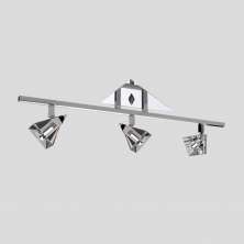 Spot De Sobrepor Para 3 Lâmpadas Halopin Spt 7013 Cromo
