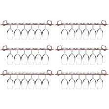 Conjunto 6 Organizadores Porta Taças 42cm Suportes Para Pend
