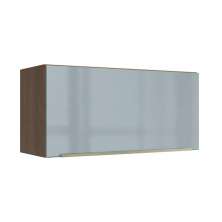 Armário Aéreo 70 cm 1 Porta Rustic/Cinza Lux Madesa