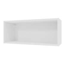 Armário Aéreo 80 cm Nicho Aberto para Cozinhas Lux, Glamy, Agata, Stella Branco Madesa