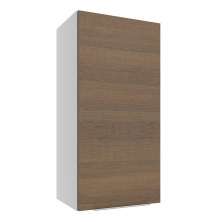Armário Aéreo Madesa Stella 35 cm 1 Porta - Branco/Rustic