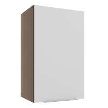 Armário Aéreo Madesa Stella 40 cm 1 Porta - Rustic/Branco