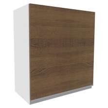 Armário De Cozinha Aéreo 100% MDF 60 cm 1 Porta Branco/Rustic Acordes Madesa