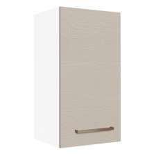 Armário de Cozinha Aéreo 35 cm 1 Porta Branco/Crema Agata Madesa