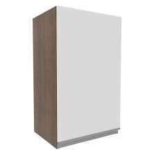 Armário de Cozinha Aéreo 40 cm 1 Porta Rustic/Branco Glamy Madesa
