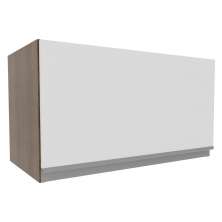 Armário de Cozinha Aéreo 60 cm 1 Porta Rustic/Branco Glamy Madesa