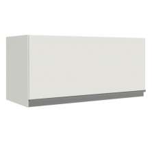 Armário de Cozinha Aéreo 70 cm 1 Porta Basculante Branco Glamy Madesa