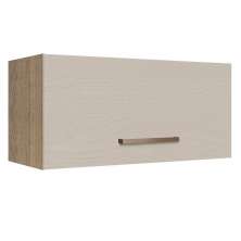 Armário de Cozinha Aéreo 70 cm 1 Porta Basculante Rustic/Crema Agata Madesa