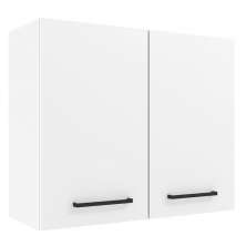 Armário de Cozinha Aéreo 80 cm 2 Portas Branco Agata Madesa