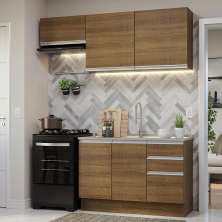 Armário de Cozinha Compacta 180cm Rustic Glamy Madesa 09