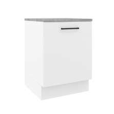 Balcão Armário de Cozinha 60 cm 1 Porta Branco Agata Madesa