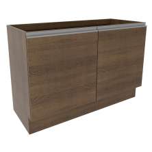 Balcão Gabinete de Pia Armário de Cozinha 120 cm 2 Portas Glamy Madesa