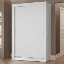 Guarda-Roupa Solteiro 2 Portas de Correr 2 Gavetas Branco Vivare Madesa